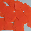 Square Sequin 30mm Orange Blaze Opaque Fluorescent Vinyl