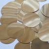 Round Sequin 40mm Light Gold Metallic