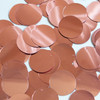 Round Sequin 24mm Rose Pink Metallic