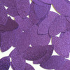 Navette Leaf Sequin 1.5" Purple Metallic Embossed Texture