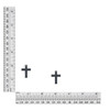 Simple Cross sequins size chart