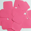 Square Sequin 40mm Bubblegum Pink Opaque Vinyl
