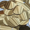 Round Sequin 40mm Rich Gold Metallic