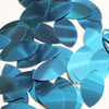 Navette Leaf Sequin 1.5" Sky Blue Metallic