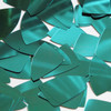 Fishscale Fin Sequin 1.5" Teal Green Metallic