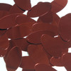 Oval Sequin 1.5" Chestnut Brown Metallic