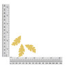 Palm Leaf sequins size chart