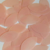 Navette Leaf Sequin 1.5" Light Pink Transparent Glossy and Matte Duo Two Sided