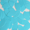 Navette Leaf Sequin 1.5" Sky Blue Opaque Glossy High Shine