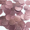 Round Sequin 24mm Pink Metallic Embossed Texture