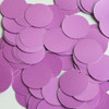 Round Sequin 24mm Orchid Pink Purple Opaque Satin Pearl