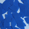 Fishscale Fin Sequin 1.5" Royal Blue Matte Satin Metallic