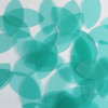 Navette Leaf Sequin 1.5" Seafoam Blue Green Transparent Glossy and Matte Duo Two Sided