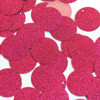 Round Sequin 24mm Fuchsia Pink Metallic Sparkle Glitter Texture