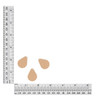 Pear Drop sequins size chart