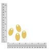 Large Hole Oval sequins size chart