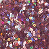 4mm Round Flat Sequins Rose Pink Lazersheen Rainbow Reflective Metallic. Made in USA