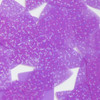 Fishscale Fin Sequin 1.5" Amethyst Purple Transparent Hologram Glitter Sparkle