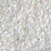 3mm Flat Sequins White Translucent Pearl