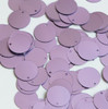 Round  Flat Sequin 15mm Top Hole Orchid Lavender Matte Satin Shimmer