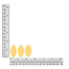 1.5 inch / 38mm Navette Leaf Sequin Size Chart