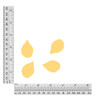 1.25 inch / 32mm Wide Leaf Sequin Size Chart