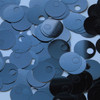 Large Hole Round Sequin 20mm Midnight Blue Metallic