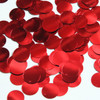 Round  Flat Sequin 15mm Top Hole Cherry Red Pink Metallic