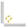 1 inch / 25mm Vine Leaf  Sequin Size Chart