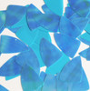 Fishscale Fin Sequin 1.5" Sky Blue Rainbow Iris Opaque Glossy Back Reversible