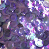 20mm Cup Sequins Amethyst Purple Crystal Rainbow Iris Iridescent