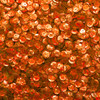 8mm Cup Sequins Orange Prism Metallic