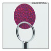 SequinsUSA Fuchsia Pink Hologram Glitter Multi Reflective Metallic Sequin Material RK096