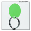 SequinsUSA Go Go Green Transparent Vinyl Sequin Material RL304