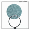 SequinsUSA Aqua Blue Sparkle Glitter Texture Sequin Material RL470