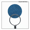 SequinsUSA Dark Turquoise Blue Sparkle Glitter Texture Sequin Material Film RL505