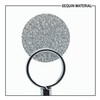 SequinsUSA Silver Sparkle Glitter Texture Sequin Material RL511