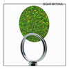 SequinsUSA Lime Green Hologram Glitter Sparkle Metallic Sequin Material RL629