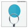 SequinsUSA Dark Aqua Blue Transparent Glossy Matte Duo Reversible Sequin Material RL539
