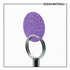 SequinsUSA Dark Lavender Hologram Glitter Sparkle Metallic Sequin Material Film RL709