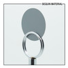 SequinsUSA Silver Gray Opaque Vinyl Sequin Material RL717