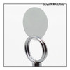SequinsUSA Royal Blue Silver Shiny Metallic Duo Reversible  Sequin Material RL963