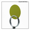 SequinsUSA Lime Green Matte Satin Metallic Sequin Film RL447