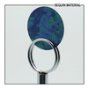 SequinsUSA Van Gogh Starry Night Blue Green Embossed Swirl Texture Sequin Material Front RK216