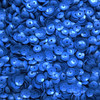 6mm Cup Sequins Royal Blue Matte Opaque Medium Hole