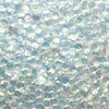 6mm Cup Sequins Crystal Ultra Shiny Rainbow Iris Cool Blue Hue Medium Hole