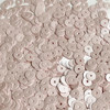 6mm Flat Sequins Pale Pink Opaque Satin Pearl