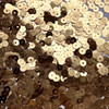 5mm Flat Sequins Rose Gold Shiny Metallic