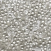 5mm Cup Sequins Antique Crystal Transparent Embossed Texture