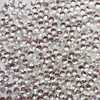 5mm Cup Sequins Crystal Pink  Transparent Rainbow Iris Super Shine Marbled